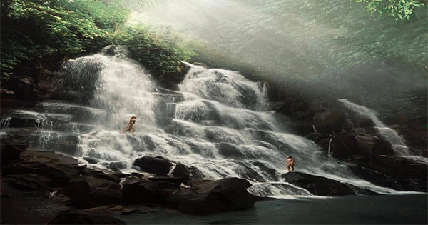 Kanto Lampo Waterfall, Gianyar