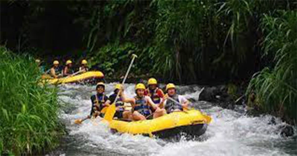 Telaga Waja River rafting